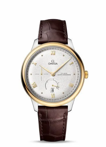 Omega De Ville Power Reserve Master Chronometer Stainless Steel - Yellow Gold / Silver 434.23.41.21.02.001 (43423412102001)